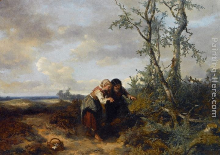 Johan Mari Ten Kate Admiring the Birds